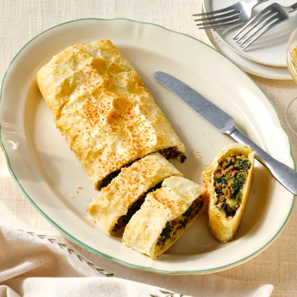 Hartige champignon-strudel