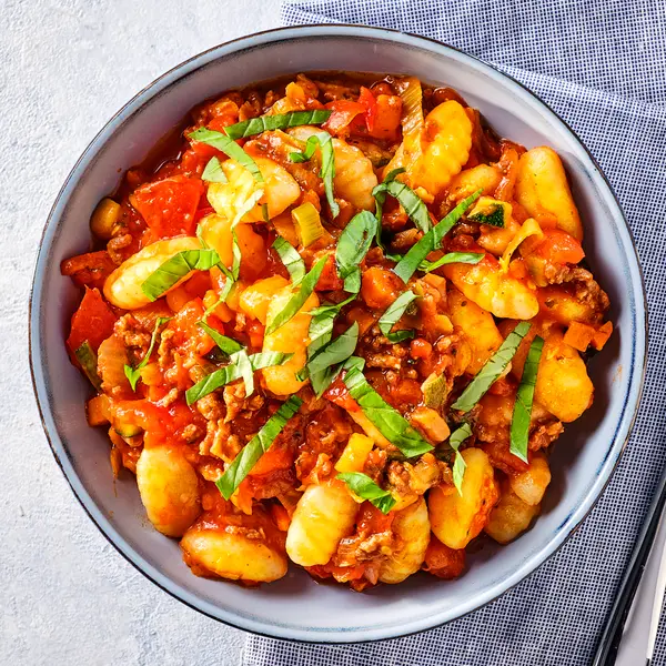 Makkelijke gnocchi bolognese
