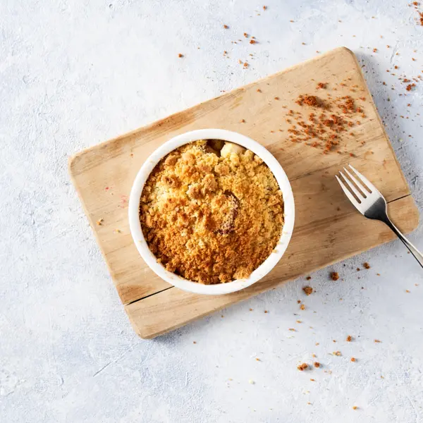 Apple crumble