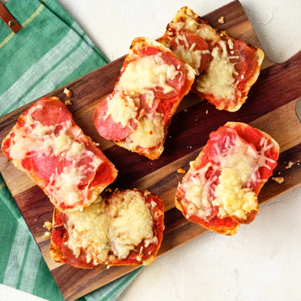 Pizzabroodjes uit de airfryer
