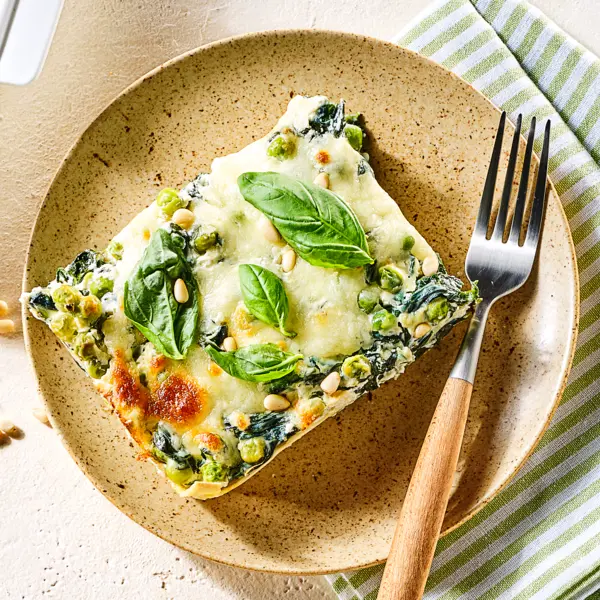 Groene lasagne