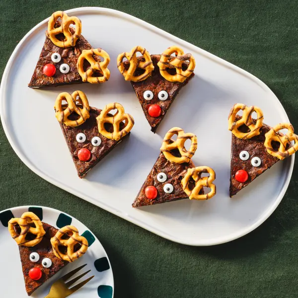 Rudolph brownies
