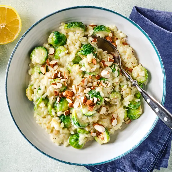 Spruitjesrisotto