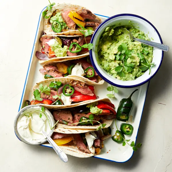 Biefstukfajita's