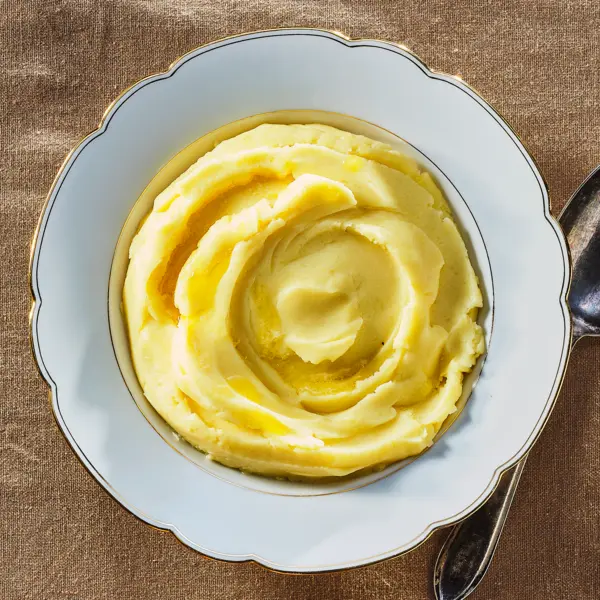 Klassiek Franse aardappelpuree