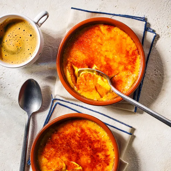 Kabocha crème brûlée