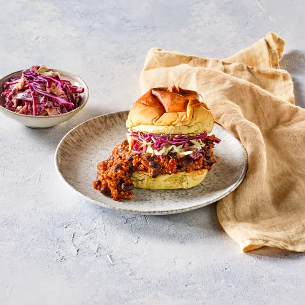 Sloppy Joe met koolsla
