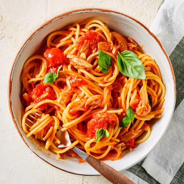Spaghetti al tonno
