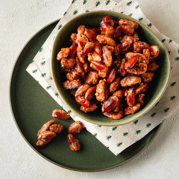 Gesuikerde amandelen