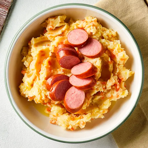 Hutspot met rookworst