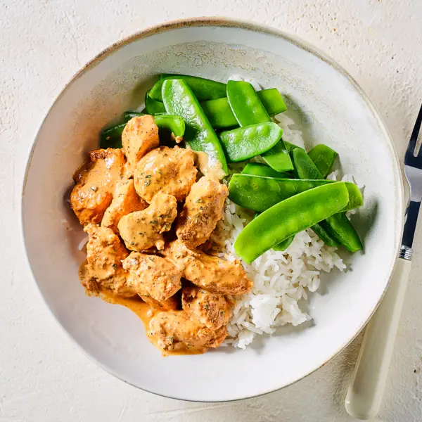Kip Tandoori met peultjes