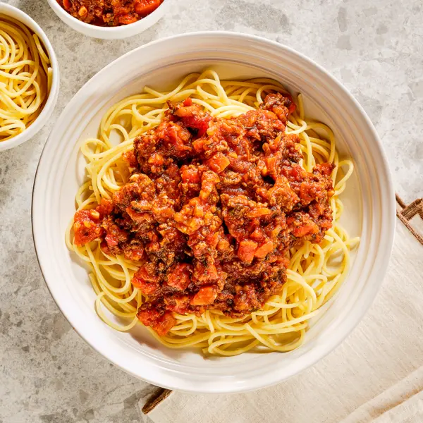 Verse spaghetti bolognese