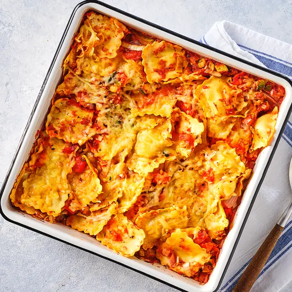 Ravioli uit de oven