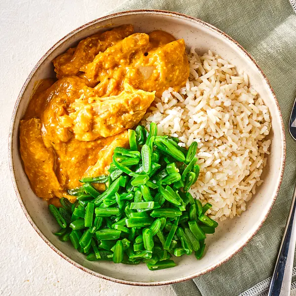 Snelle korma met vegakip