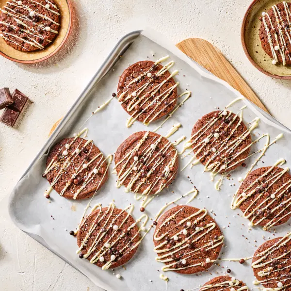 Triple Chocolate cookies