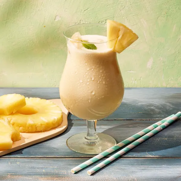 Piña colada mocktail