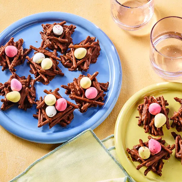 Chocoladepaasei-nestjes