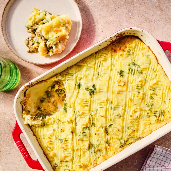 Ovenschotel met mosterd-dille gehakt