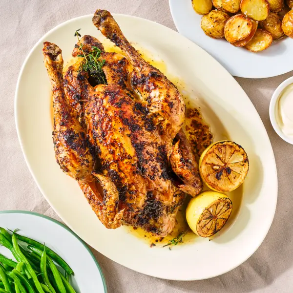 Franse kip met krieltjes