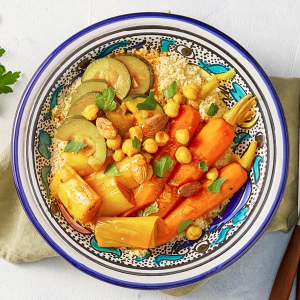 Couscous met groenten