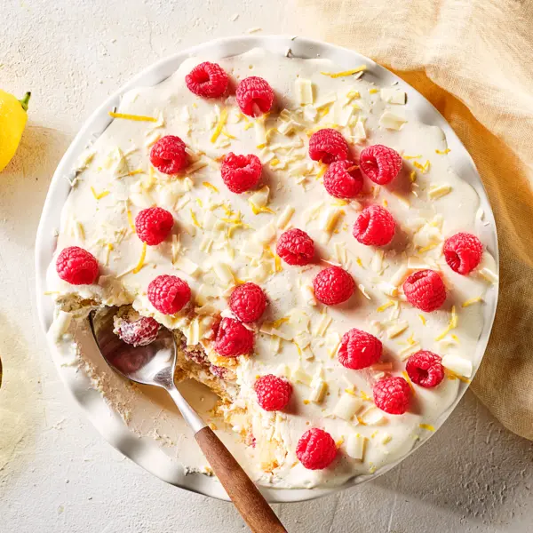 Citroentiramisu met frambozen