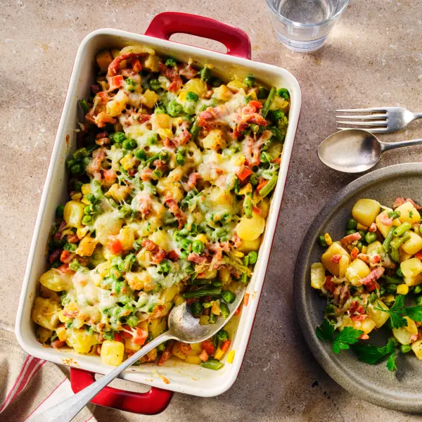 Ovenschotel met Hollandse groenten