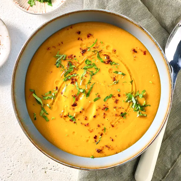 Mercimek çorbası (Turkse linzensoep)