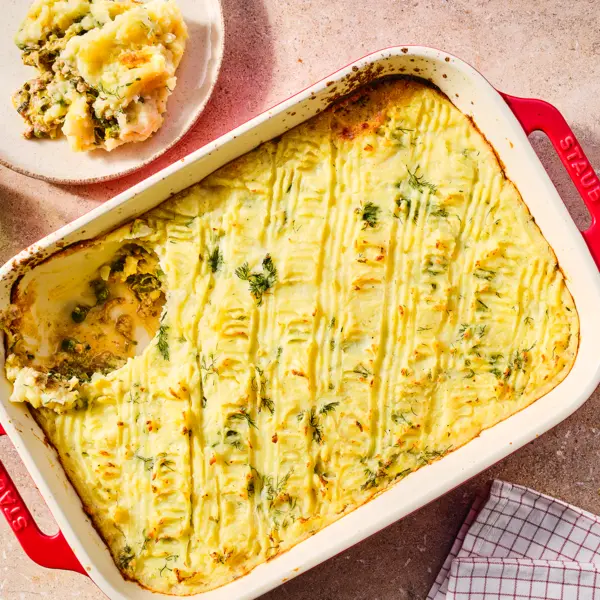 Ovenschotel met mosterd-dille gehakt