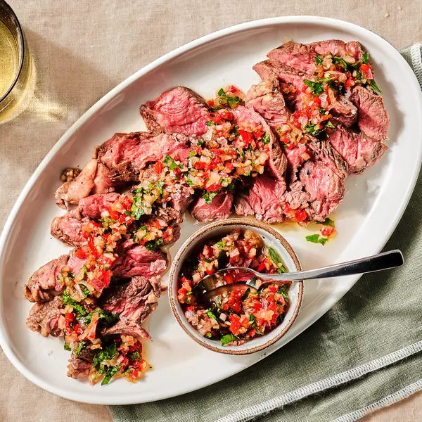 Ribeye met chimichurri