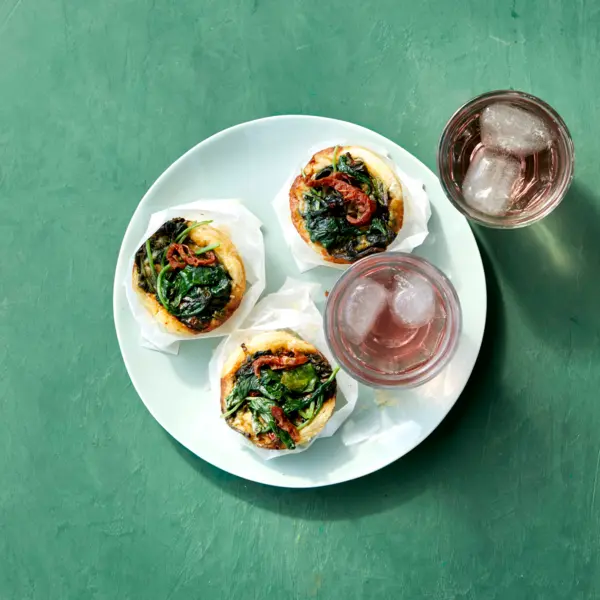 Mini-spinaziequiches