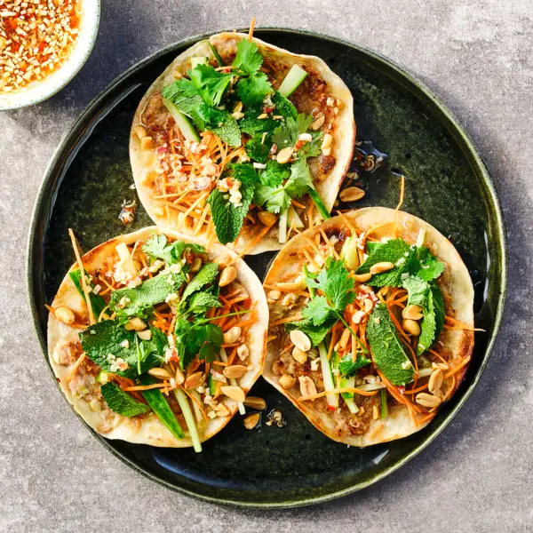 Smashed taco's Vietnamese stijl