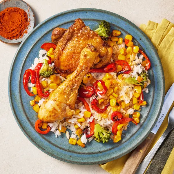 Tex-Mex kip uit de airfryer