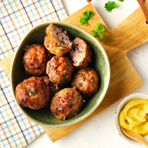 Gehaktballetjes uit de airfryer