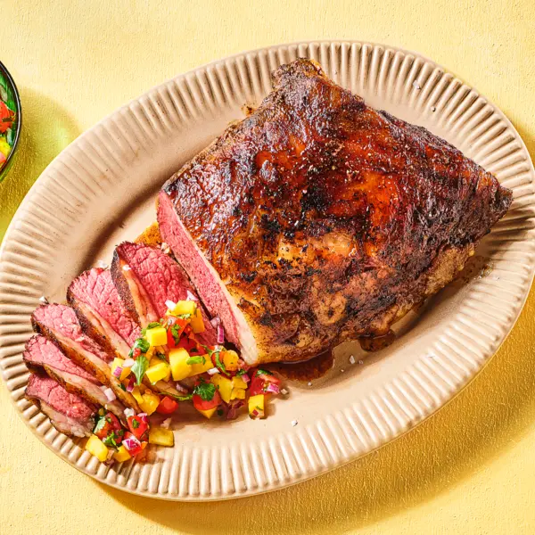 Picanha met kruidenrub en mangosalsa