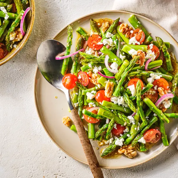 Frisse groene-aspergesalade