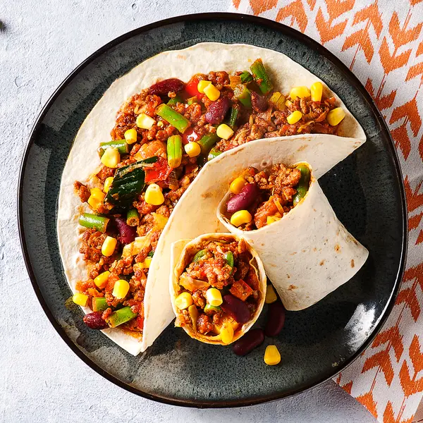 Burrito's met gehakt
