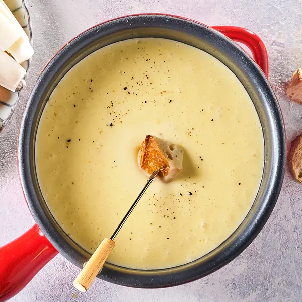 Zwitserse kaasfondue