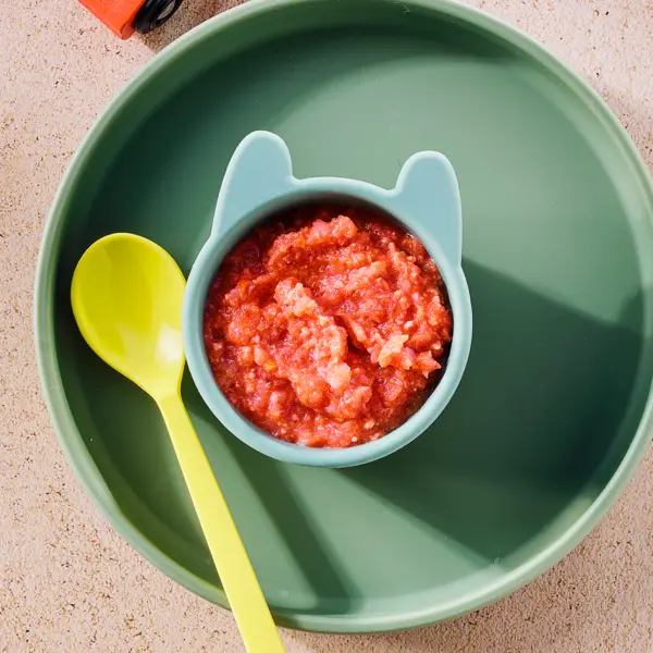 Aardappel, kip, pompoen en bietjes