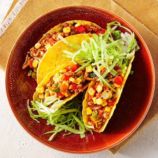 Crispy taco's met gehakt