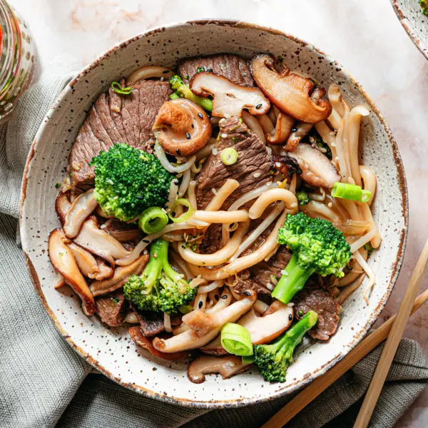 Biefstuk uit de wok