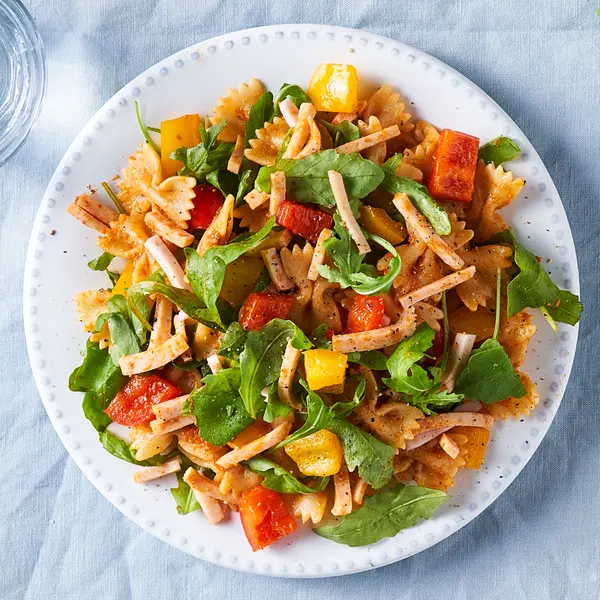 Pastasalade kip-pesto
