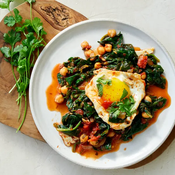 Spinazieshakshuka