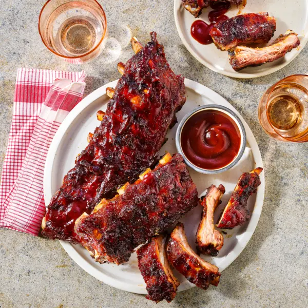 Sticky Iberico spareribs met zelfgemaakte dry rub