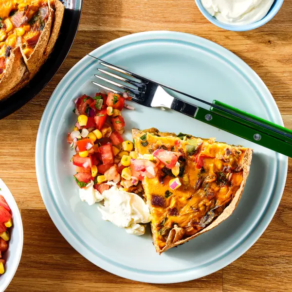 Wrap-quiche Mexicaanse stijl